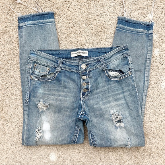 Almost Famous Denim - Almost Famous Premium Ripped Jeans